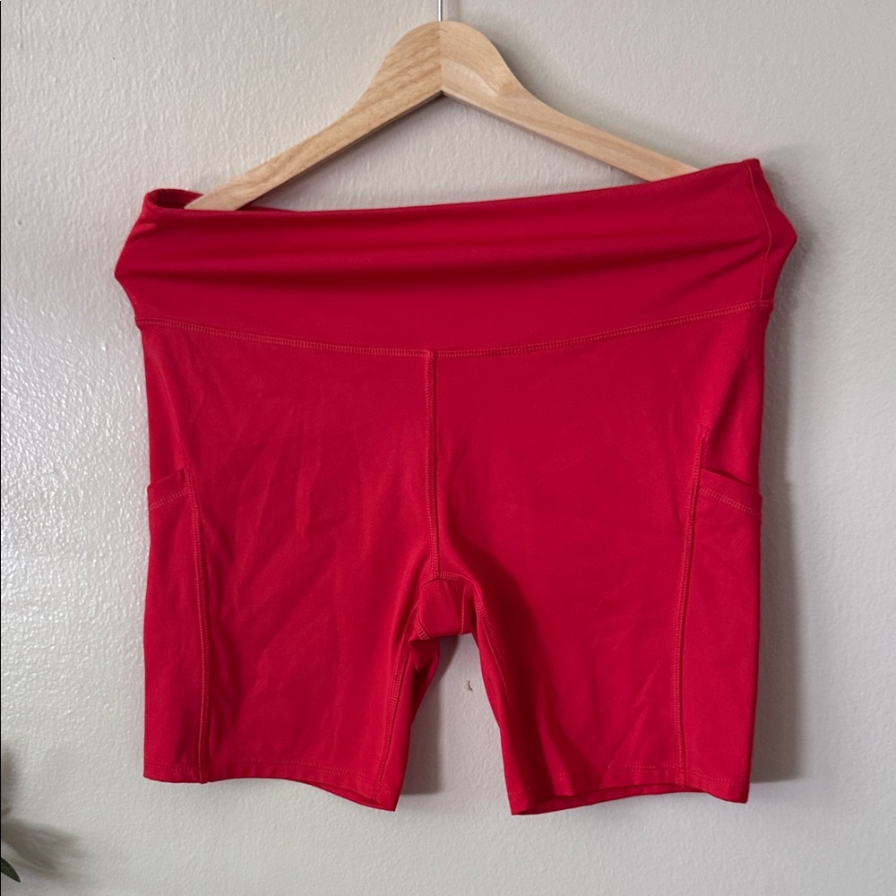 Old Navy Red Women's Bike Shorts